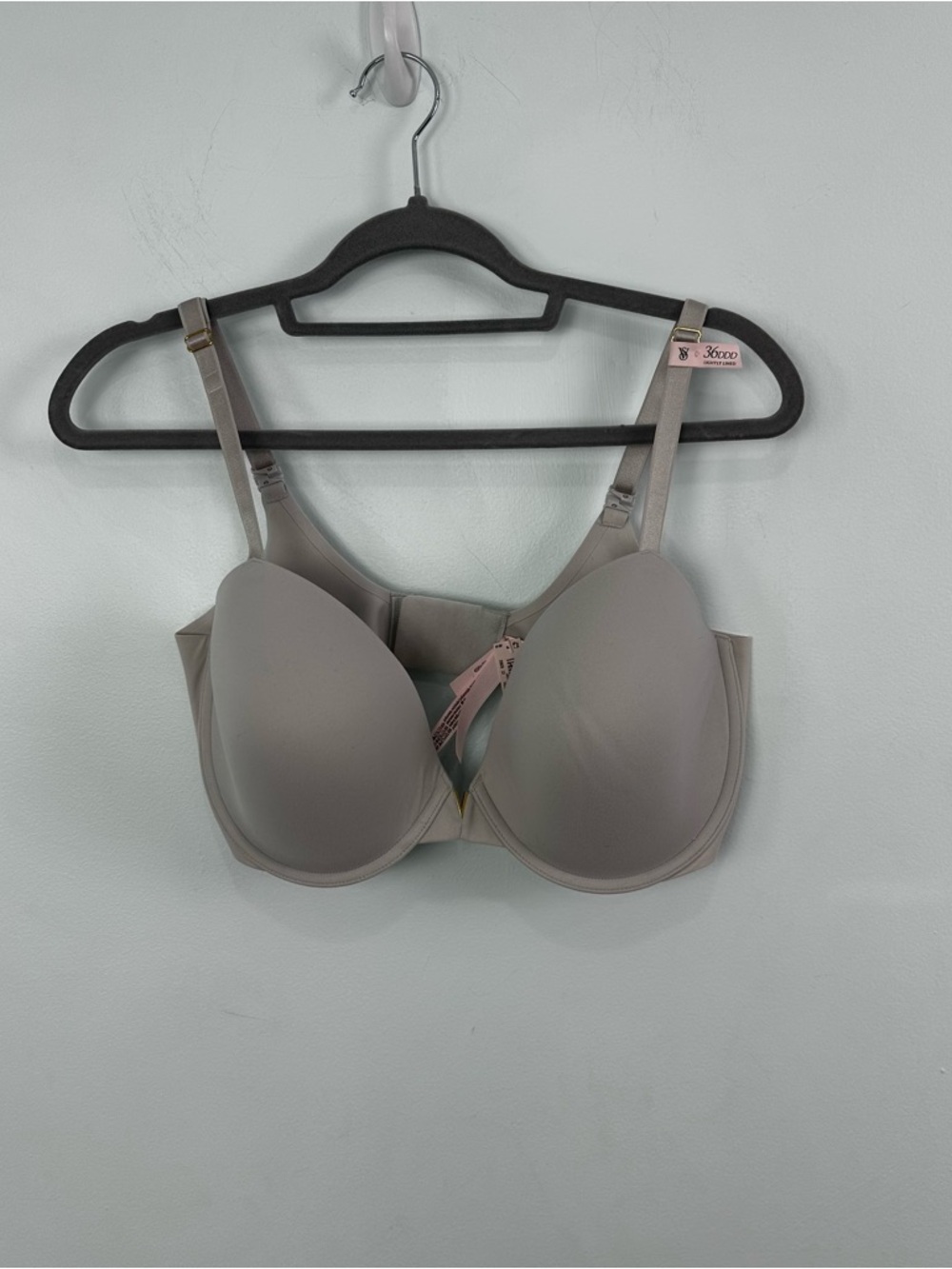 Victoria's Secret Gray Lightly Lined Demi Bra Size 36DDD (F) New With Tags